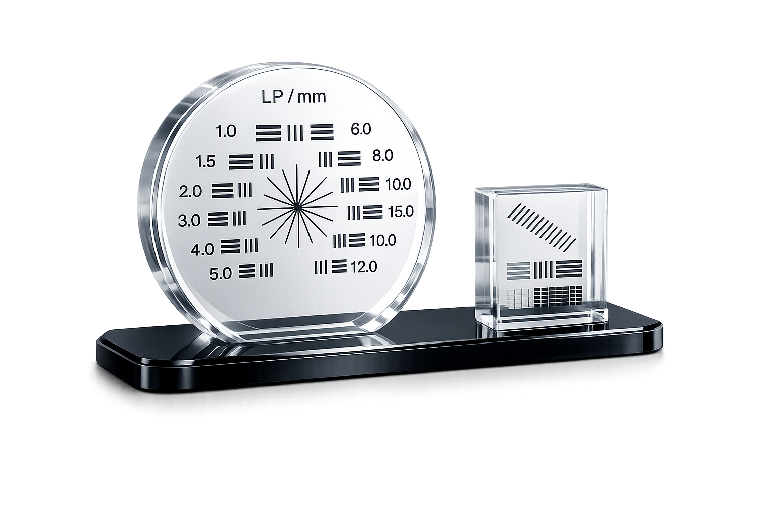 Line-Pair Resolution Test Phantoms